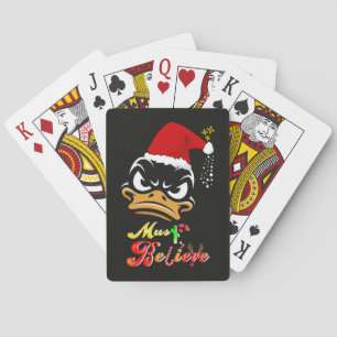 Must Believe Christmas Playing Cards