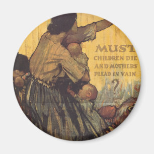 Must Children Die Magnet