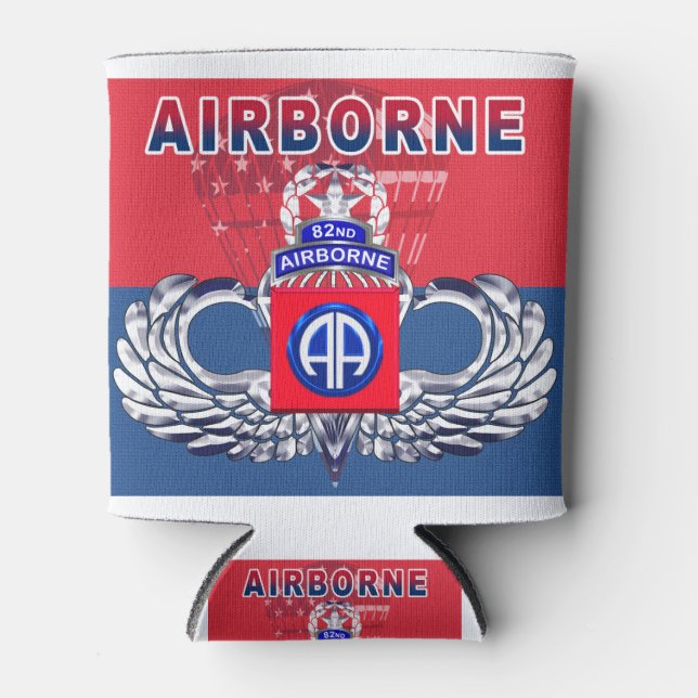 “Must Have” 82nd Airborne Division Can Cooler (Front)