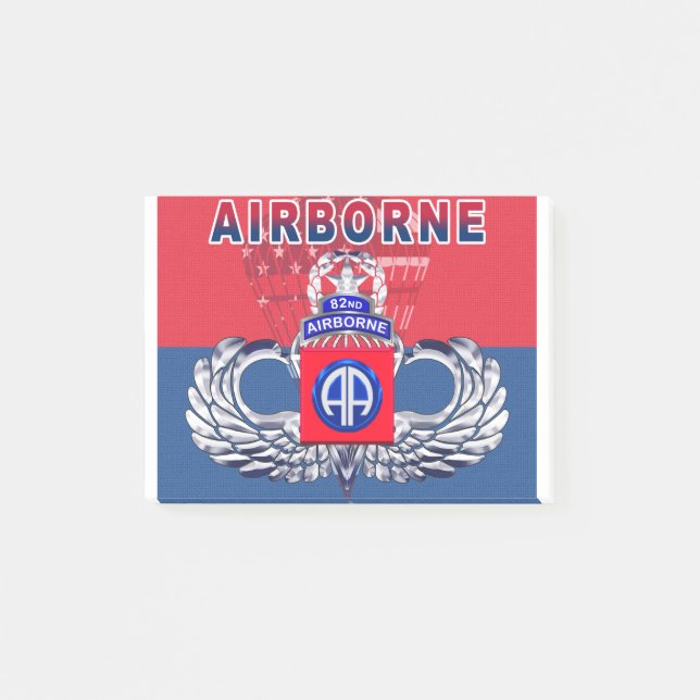 “Must Have” 82nd Airborne Division Post-it Notes (Front)