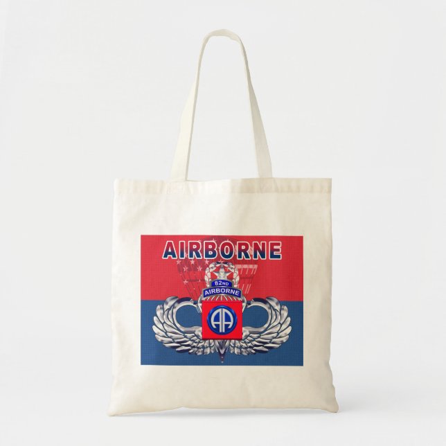 “Must Have” 82nd Airborne Division Tote Bag (Front)