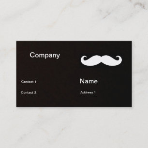 Must-have-Moustache Business Card