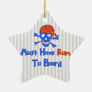 Must Have Rum Ceramic Tree Decoration
