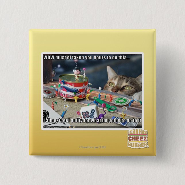 Must have take hours 15 cm square badge (Front)