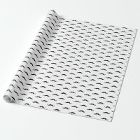 Mustache black pattern simple birthday