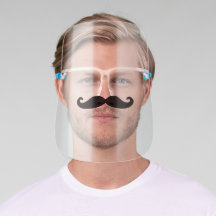 Mustache Face Shield