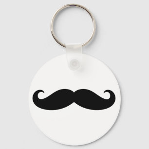 Mustache Mustache, Moustache design Key Ring
