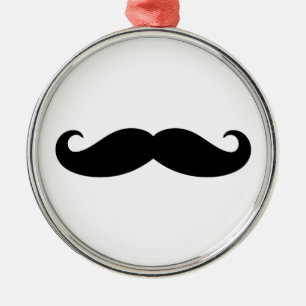 Mustache Mustache, Moustache design Metal Tree Decoration
