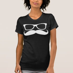Mustache Nerd Dark T-Shirt