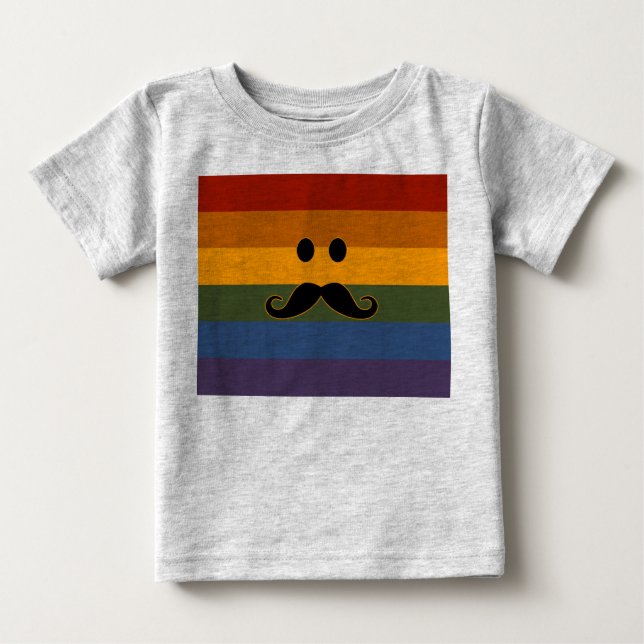 Mustache Pride shirts & jackets (Front)