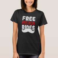 Mustache Rides Moustache Vintage Distressed Retro