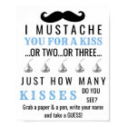 Mustache Theme Baby Shower Game