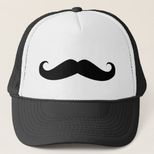 Mustache Trucker Hat