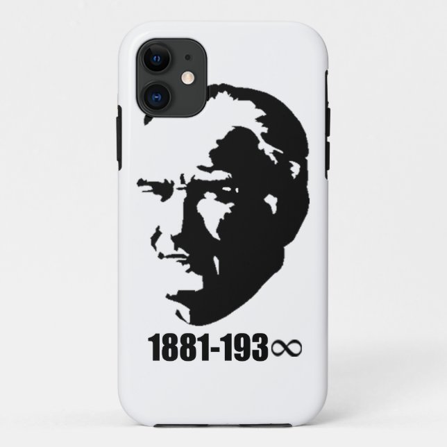 Mustafa Kemal Ataturk Case-Mate iPhone Case (Back)