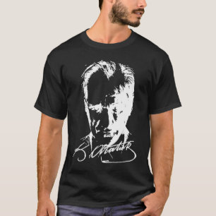 Mustafa Kemal Atatürk  Father of Turkey White T-Shirt