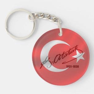 Mustafa Kemal Ataturk Key Ring
