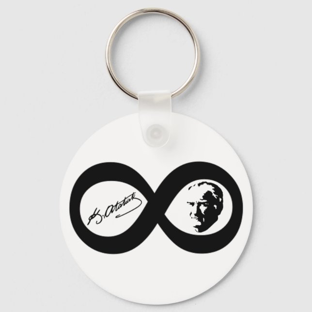Mustafa Kemal Ataturk Key Ring (Front)