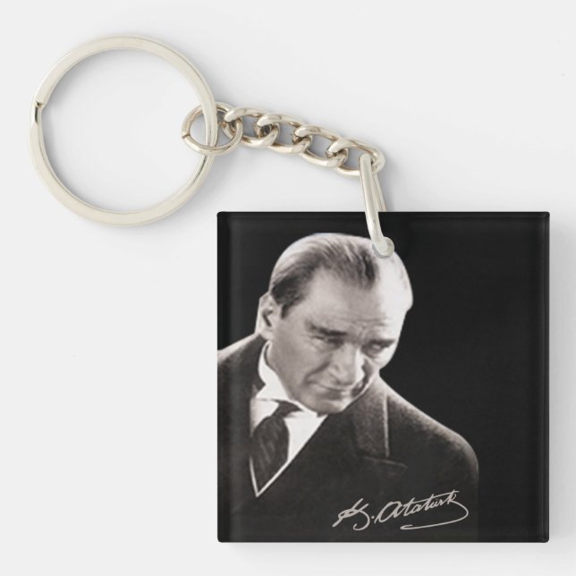 Mustafa Kemal Ataturk Key Ring (Front)