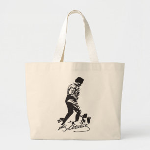 Mustafa Kemal Ataturk Large Tote Bag