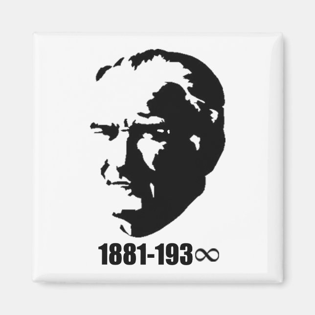 Mustafa Kemal Ataturk Magnet (Front)