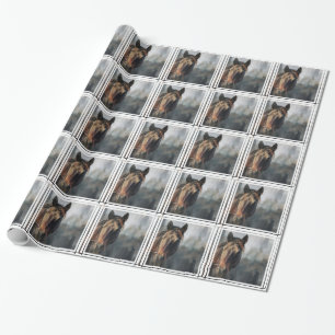 mustang-7 wrapping paper