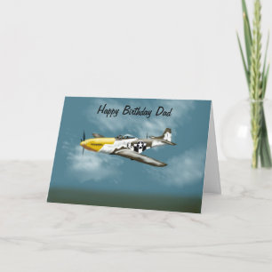 Mustang Birthday Card