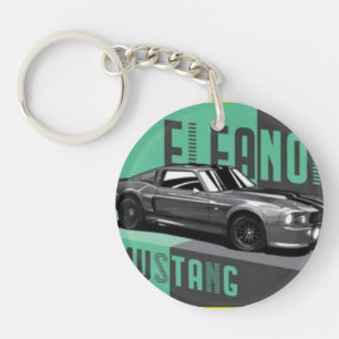 Mustang, car,Keyring in acrylic Key Ring