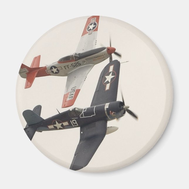 Mustang & Corsair Magnet (Front)