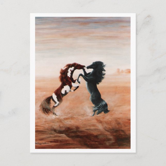 Mustang Fantasy Postcard (Front)