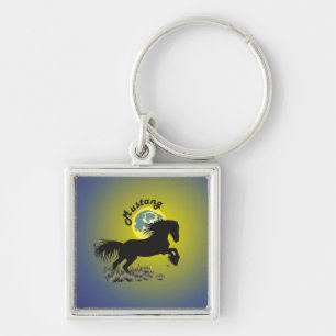 Mustang für Pferdeliebhaber Schlüsselanhänger Key Ring