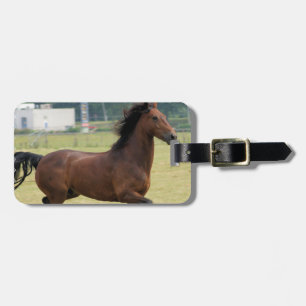 Mustang Galloping Luggage Tag