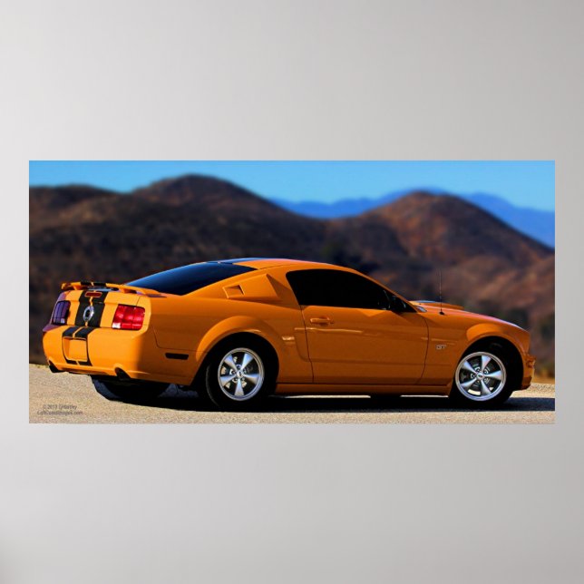MUSTANG GT! POSTER (Front)