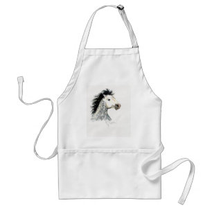 Mustang Horse Apron