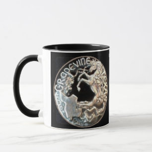 Mustang in Grapevines 11 oz Mug