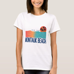 Mustang Island State Park Texas Men Surfing Women T-Shirt