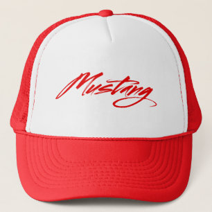 Mustang Lettering Hat