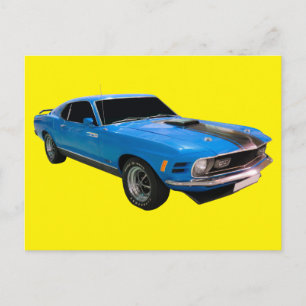 Mustang postcard