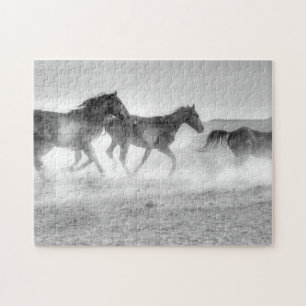 Mustang Run Jigsaw Puzzle