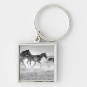 Mustang Run Key Ring