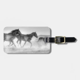 Mustang Run Luggage Tag