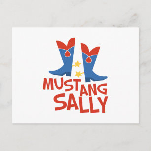 Mustang Sally Postcard
