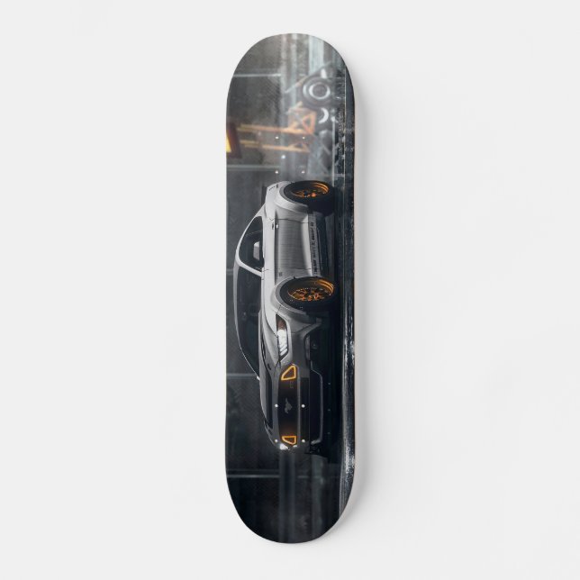 Mustang skateboard deck (Front)