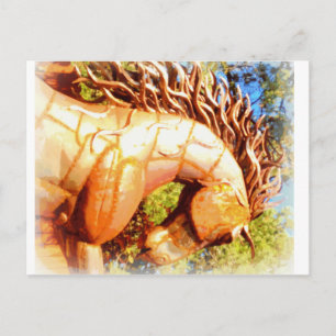 mustang stallion postcard