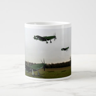 Mustang Station 1943 Large Coffee Mug