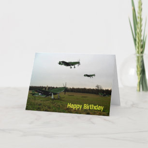 Mustang Station Norfolk 1943 Card