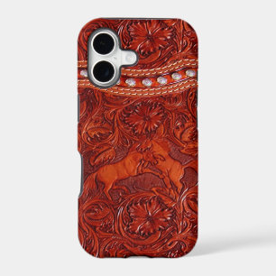 mustang western leather iphone 5 case