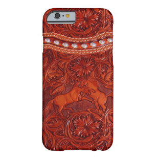 mustang western leather iPhone 6 case