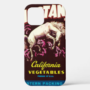 Mustang Wild Horse California Vegetables Vintage Case-Mate iPhone Case