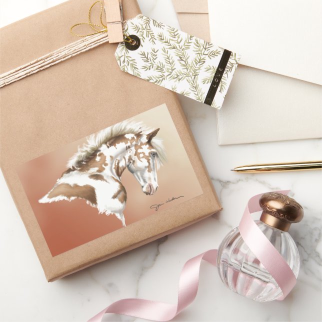 Mustang Wild Xtend Rectangular Sticker (Gifting)