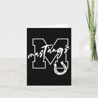 Mustangs  card
